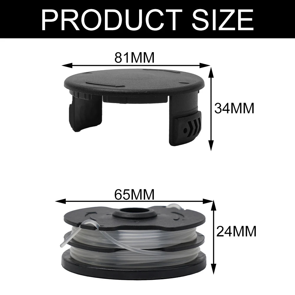 Cordless Grass Trimmer Spool Line Brush Cutter Head Cover Parkside