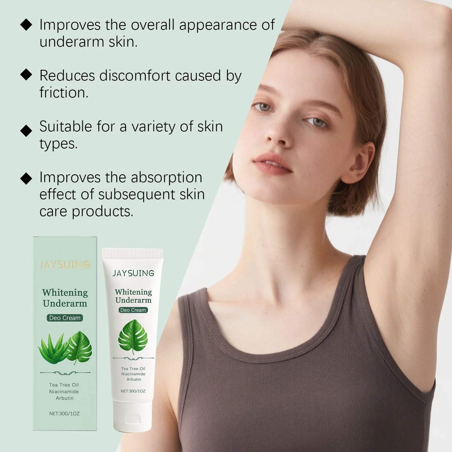 Jaysuing Underarm Brightening Cream – Dark Spot & Melanin