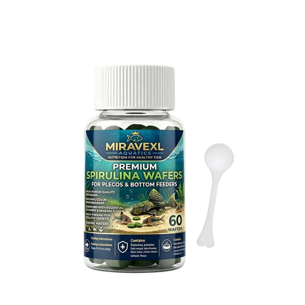 Spirulina Sinking Tablets – Aquarium Food for Plecos & Bottom Feeders