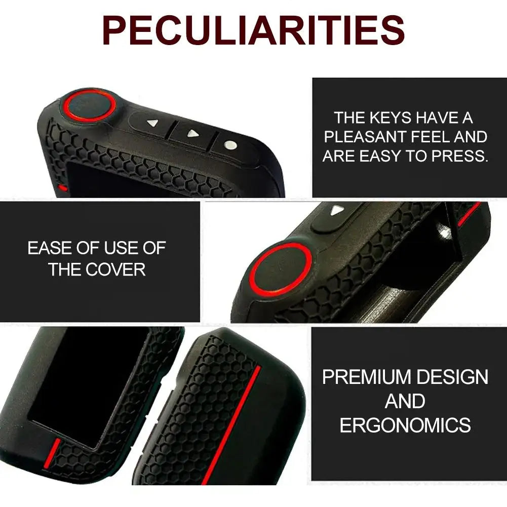 Silicone Key Fob Cover for Starline A93 & A63 Car Alarm Remote