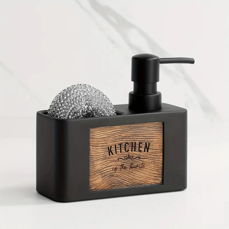 Refillable Soap Dispenser with Cleaning Ball | Kitchen & Bath