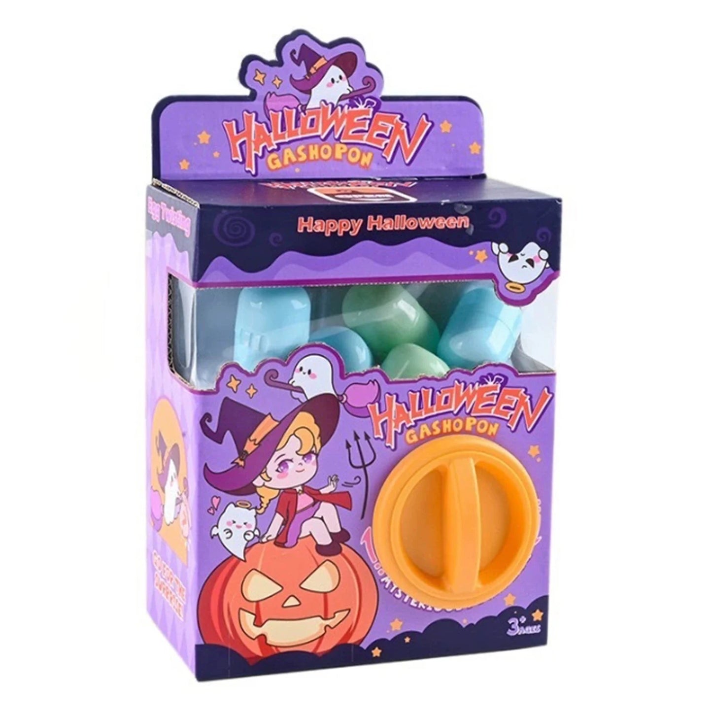 Halloween Mini Claw Machine Toy for Kids – 6 Surprise Blind Box