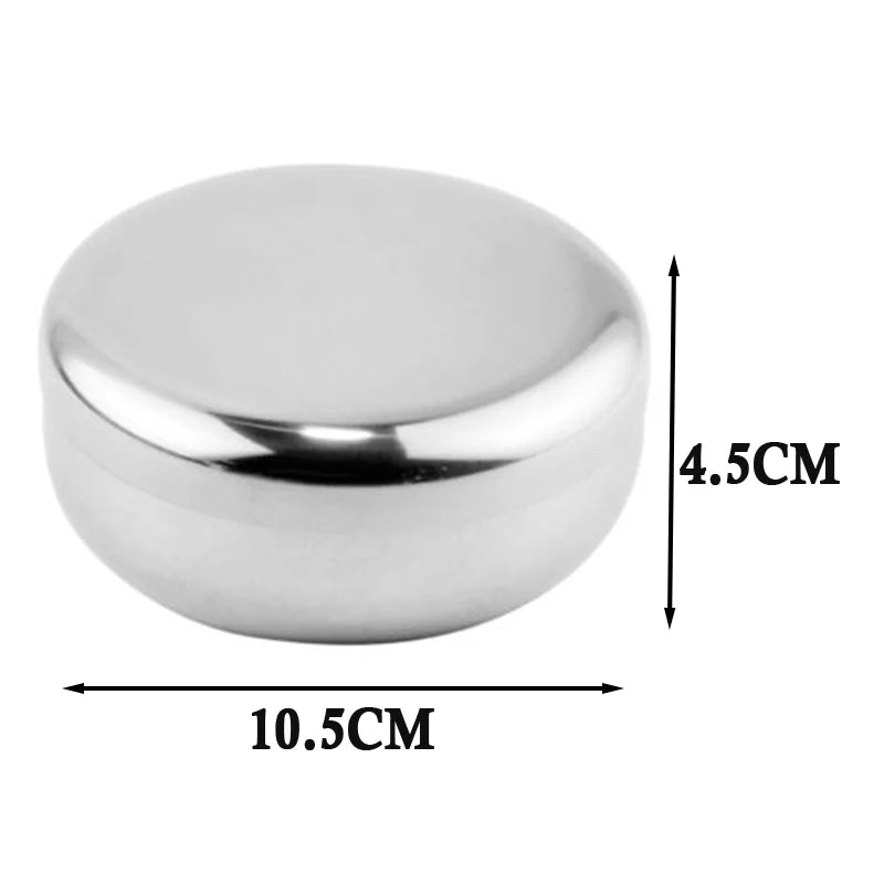 Stainless Steel Rice Bowl Home Kitchen Party Outdoor Camping Hiking