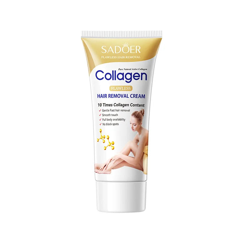 SADOER Collagen Hair Removal Cream – Non-Irritating, Whole Body