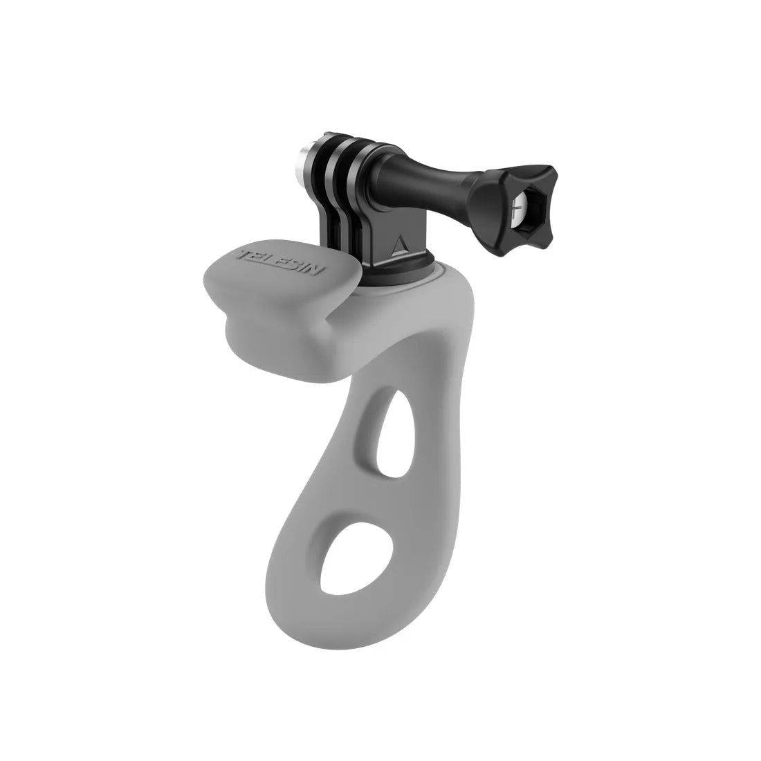 TELESIN Action Camera Mount silica adaptable Mini Flexible Bracket For Gopro Insta360 DJI Action Camera Accessories Peaceful Pleasures Health and Wellness 1pc Grey Universal