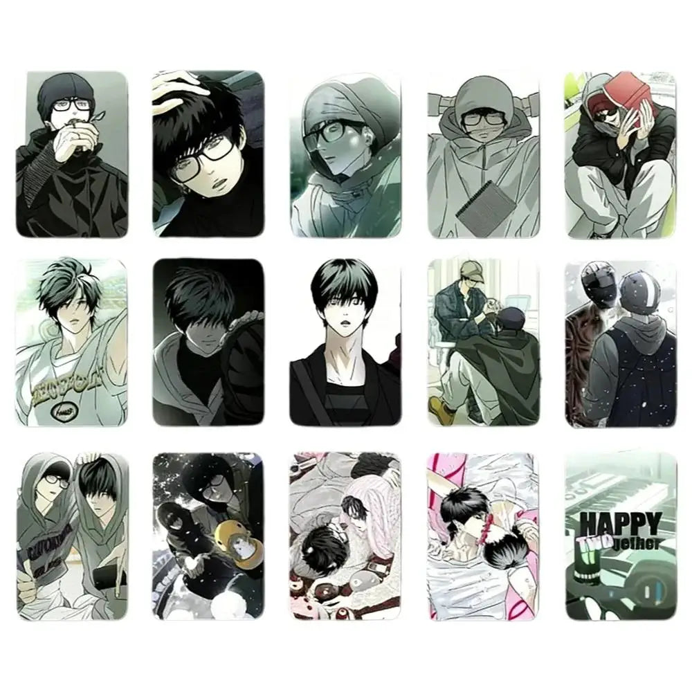 Korean BL Manhwa Happy Together Lomo Cards Photocard Manga Fans