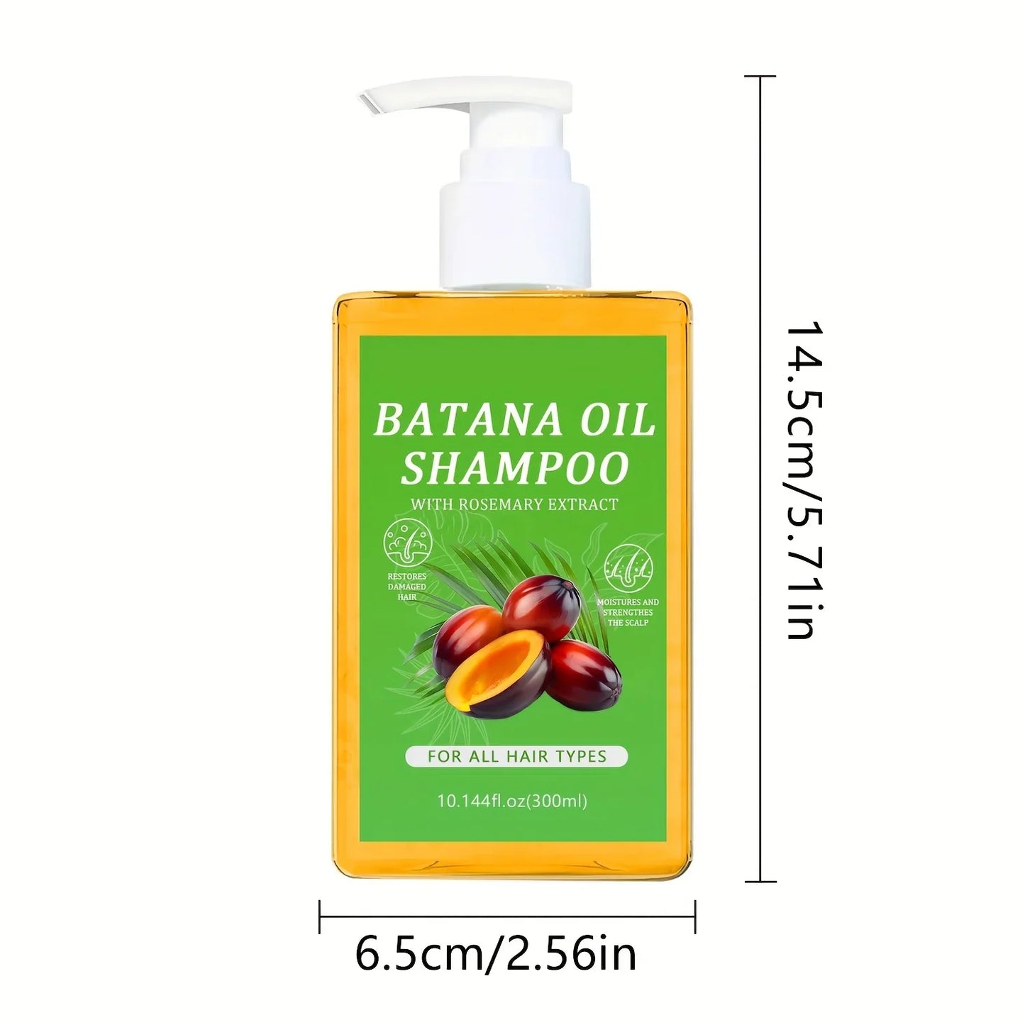 Organic Batana Oil Shampoo with Rosemary | All Hair Types