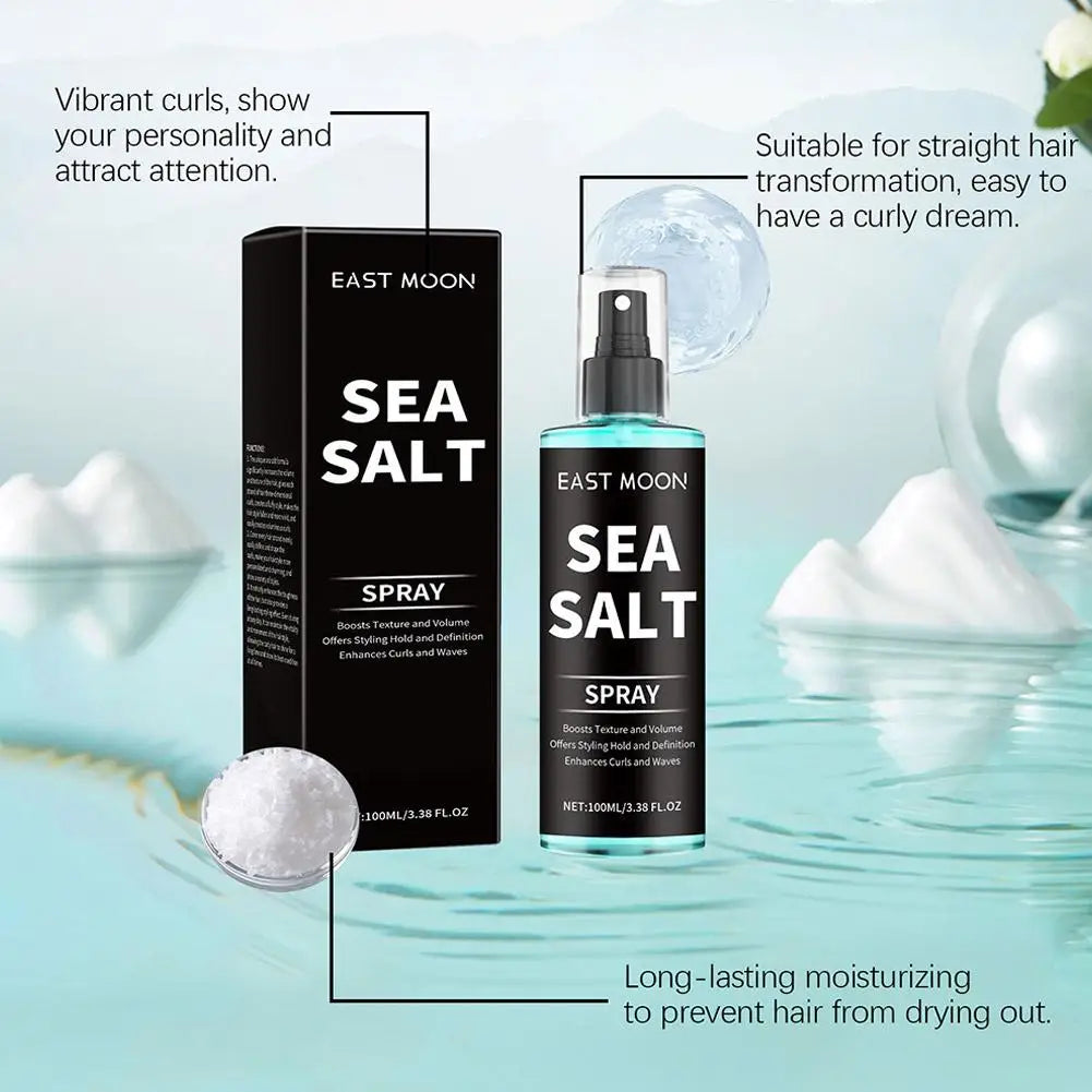 Sea Salt Curl Spray – Kelp & Red Algae for Beachy Waves 100ml