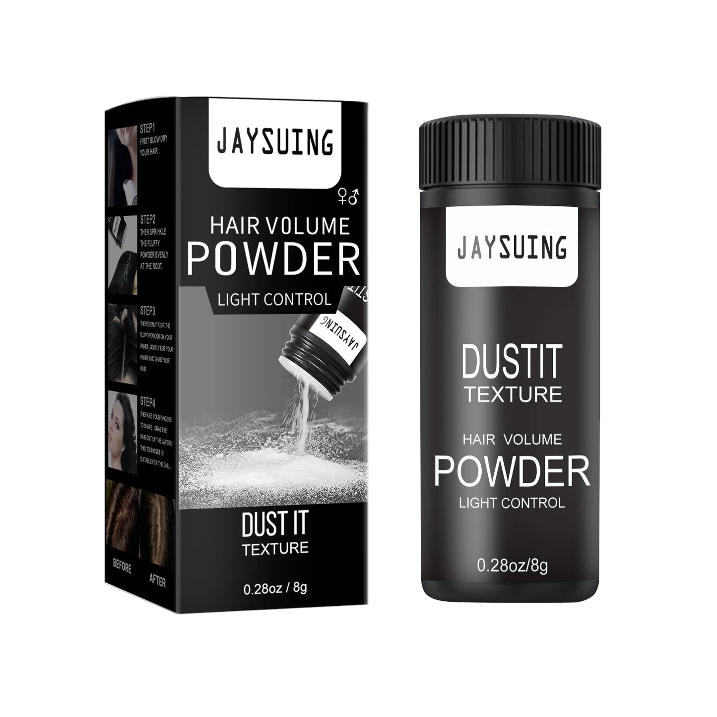 Jaysuing Hair Volumizing Texturizing Powder – Matte Finish