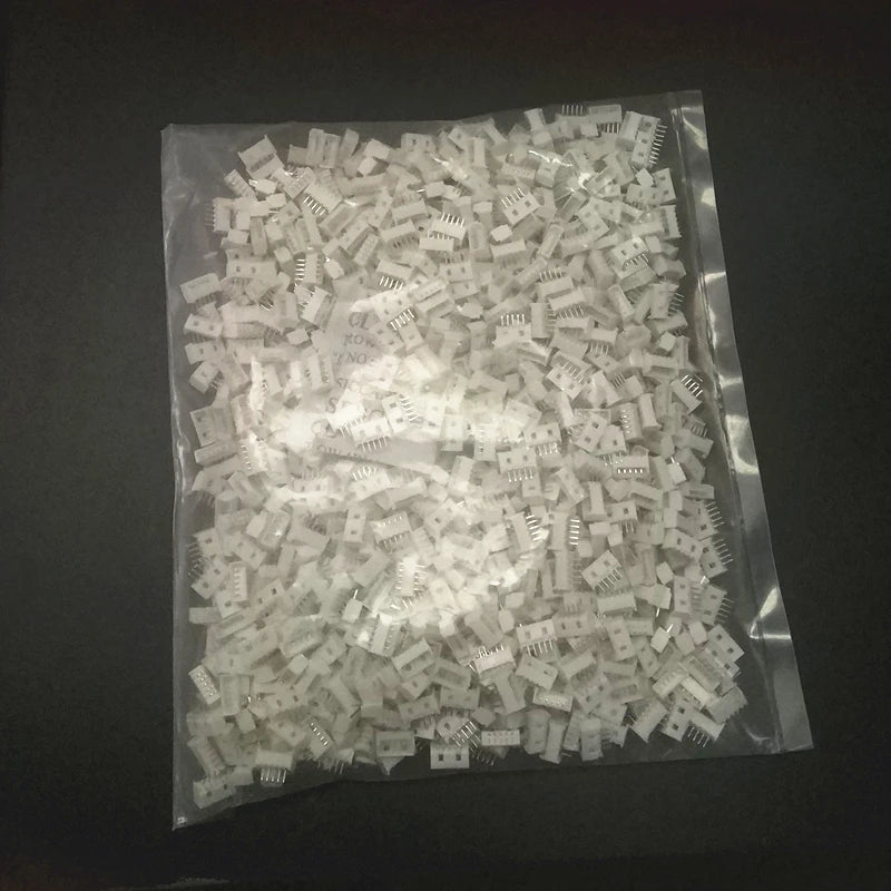 1000pcs Micor JST Connector 1.25MM Pitch Pin Header 2P/3P/4P/5P/6P/7P/8P/9P/10P Straight Needle FOR PCB BOARD 1.25 Peaceful Pleasures Health and Wellness