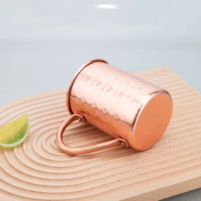 400ml 16oz Moscow Mule Mug Durable Copper Plated Beer Mugs Coffee Mug Milk Cup Cup Drinkware Cocktail Kit Peaceful Pleasures Health and Wellness