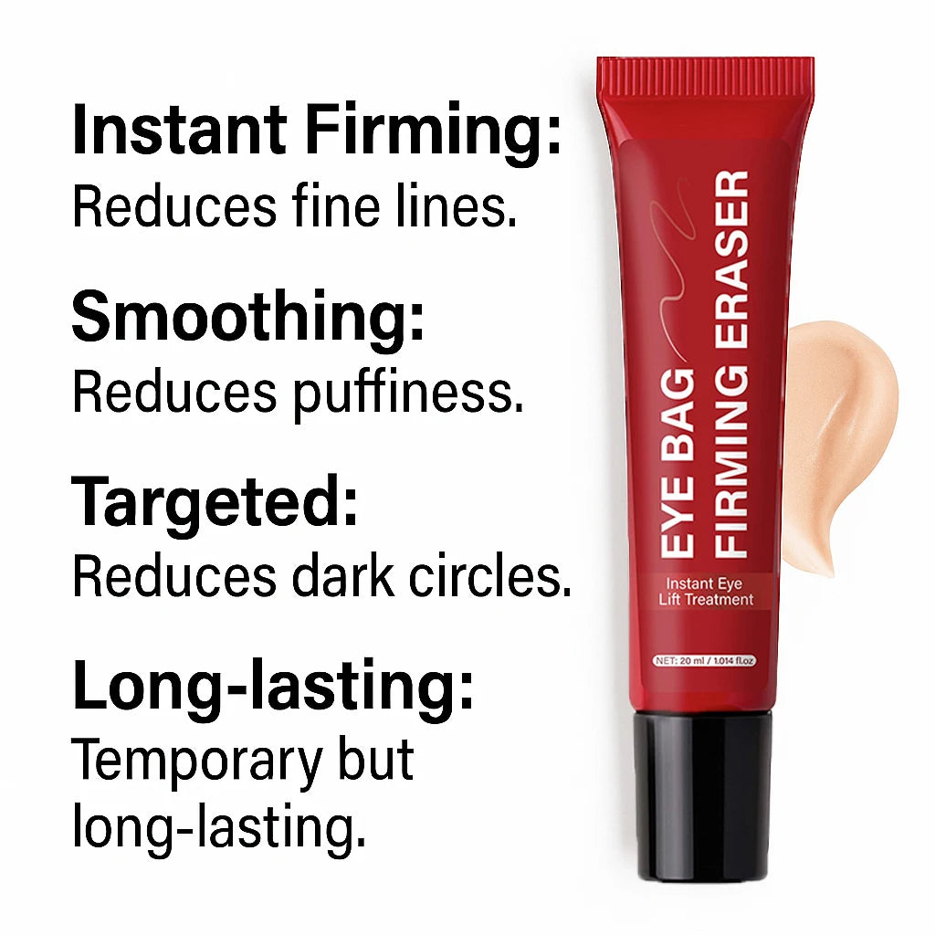 Eye Bag Firming Eraser Instant Eye Lift Treatment Instantly Tightens & Smooths Eye Bags for Women, 20ml, Christmas Gifts Peaceful Pleasures Health and Wellness