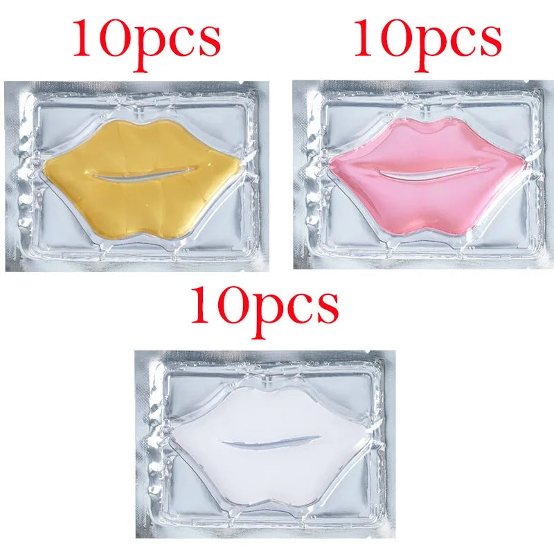 BIOAOUA 30pc Collagen Lip Mask – Hydrating Lip Patches Collagen Lip Mask Peaceful Pleasures Health and Wellness Each 10pcs