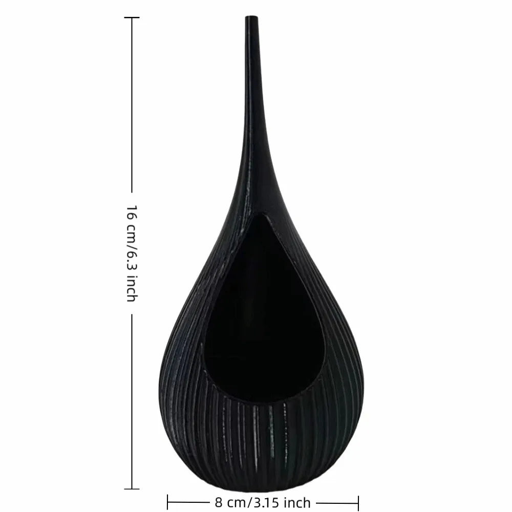 3D Printed Teardrop Cone Candle & Incense Holder | Wedding Decor