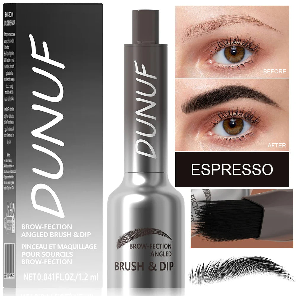 DUNUF 3D Waterproof Eyebrow Pencil – Anti-Smudge Cream