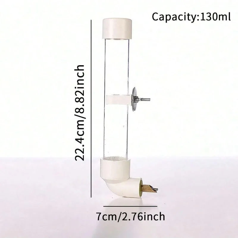 Automatic Bird Water Dispenser Bottle with Needle | Parrot Pets