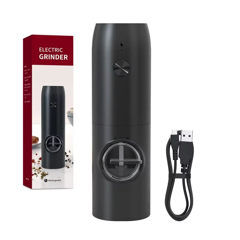 Electric Salt & Pepper Grinder Set with LED Light | HOMEFISH
