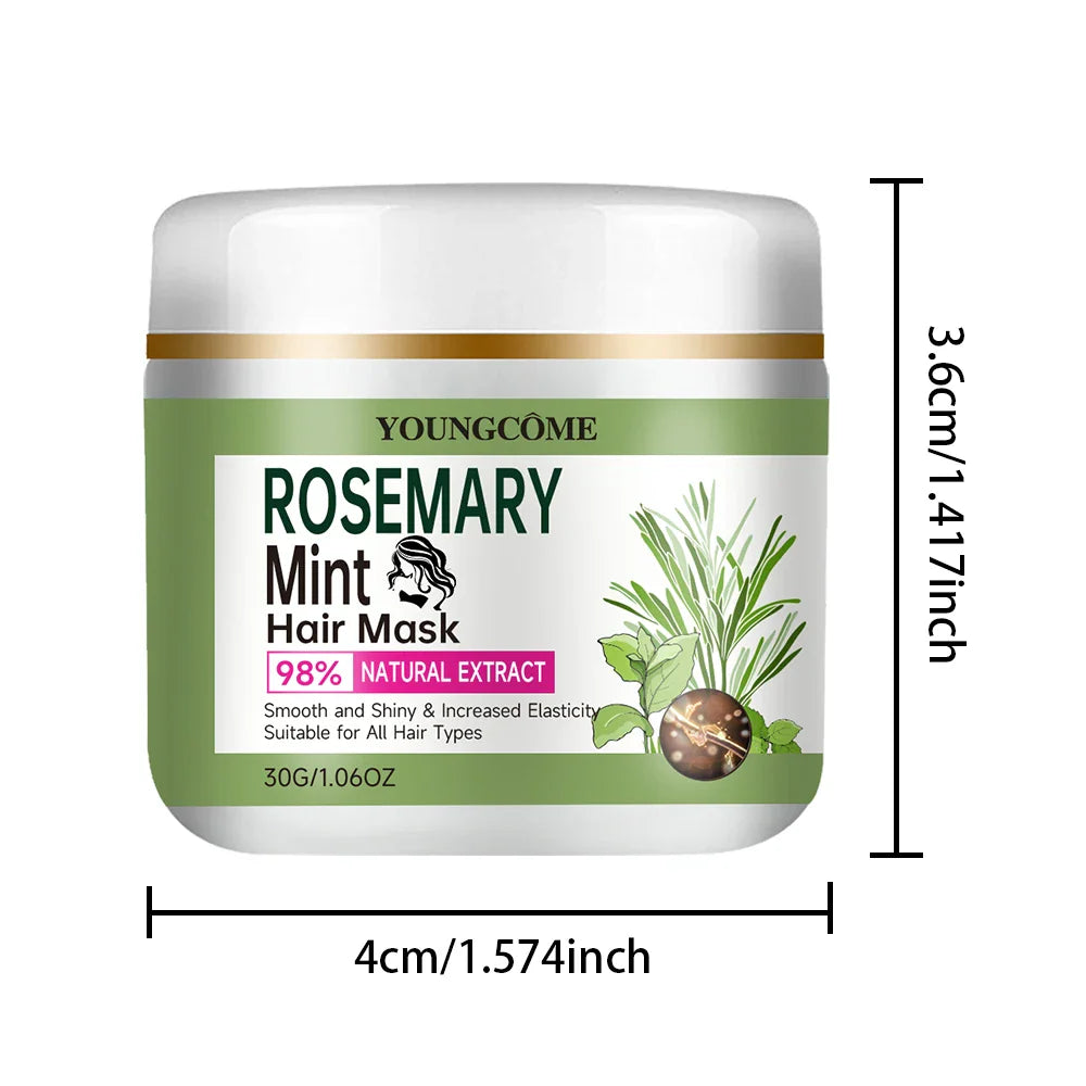 Rosemary Protein Hair Mask – Deep Moisture & Frizz Control