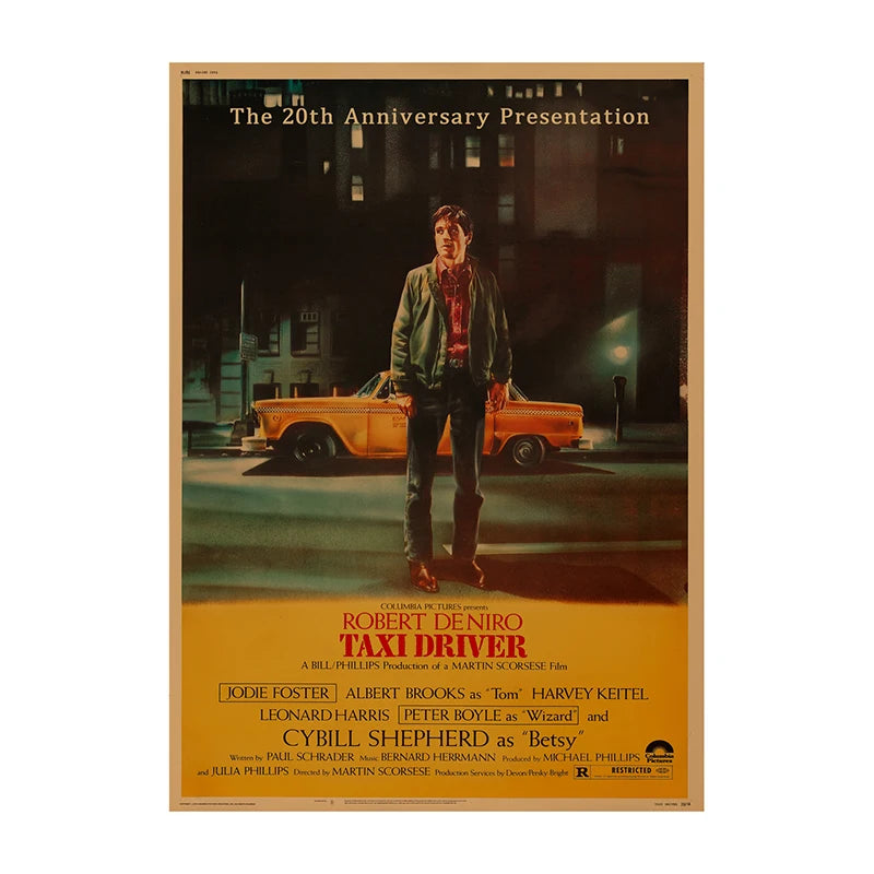 Retro Leon Movie Canvas Wall Art | Vintage Film Poster Print