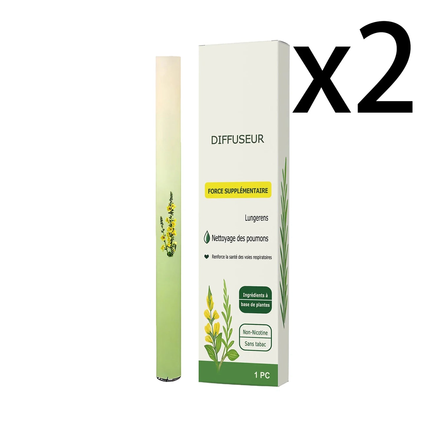 Herbal Fresh Breathing Stick – Nasal & Respiratory Inhaler Pen