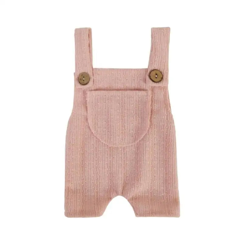 Newborn Suspender Romper Photo Prop | Baby Shower Gift 0-1M