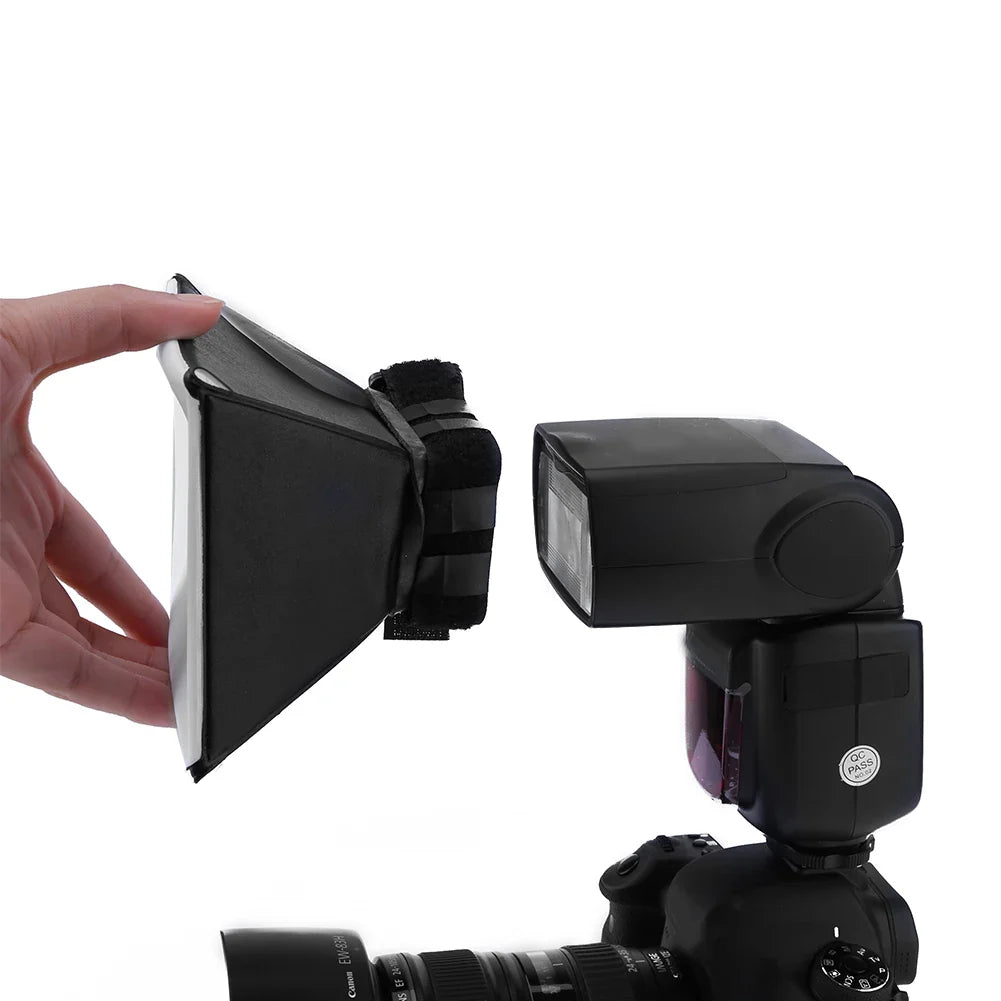 Flash Diffuser Softbox 125x100mm – Universal DSLR Soft Light Box