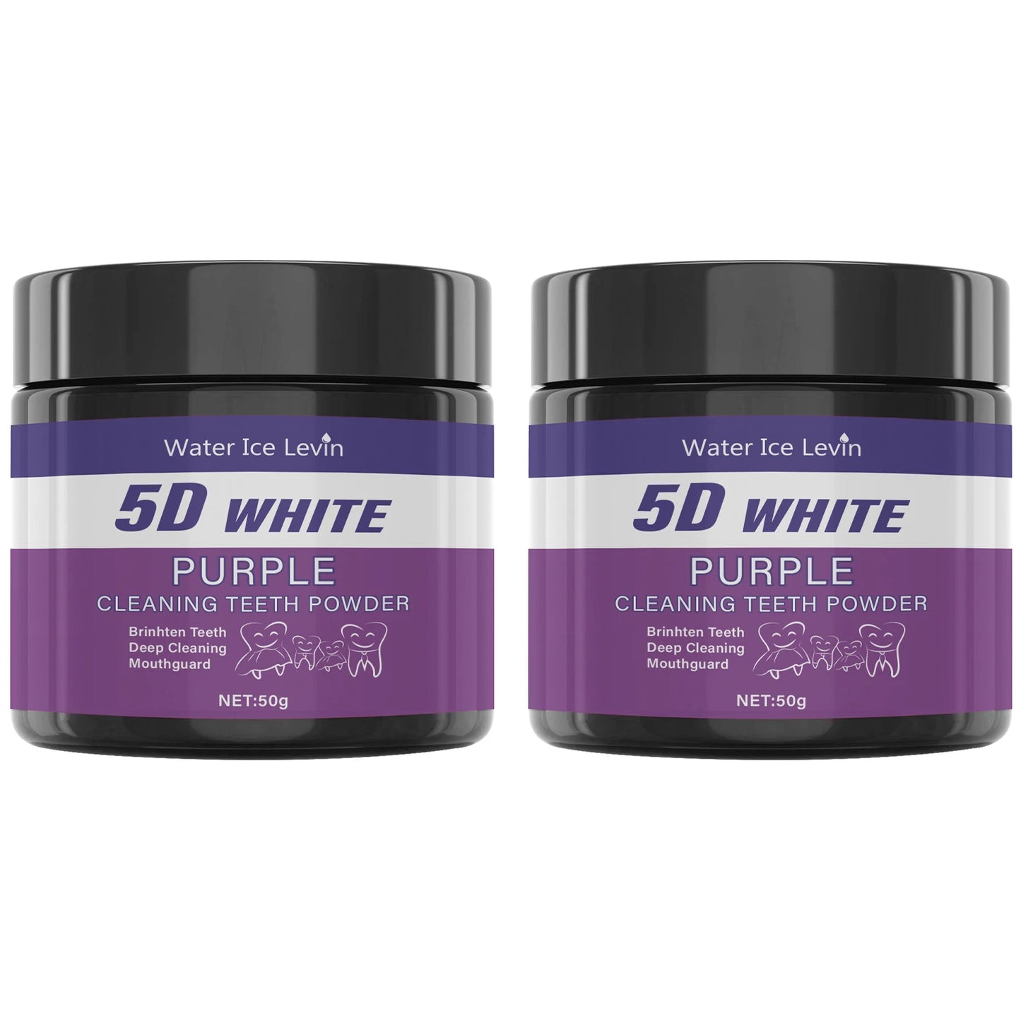 Purple Tooth Cleaning Powder – Sulfate-Free Teeth Whitening