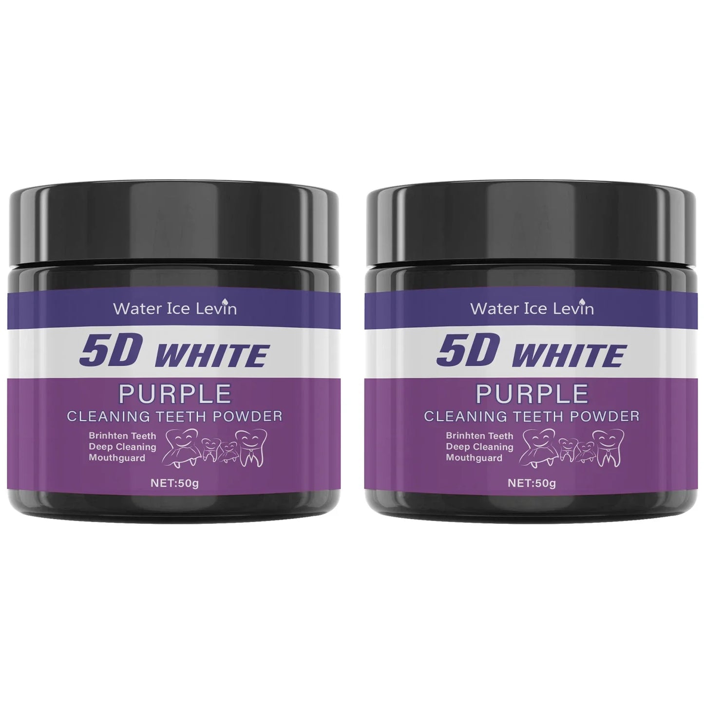 Purple Tooth Cleaning Powder – Sulfate-Free Teeth Whitening