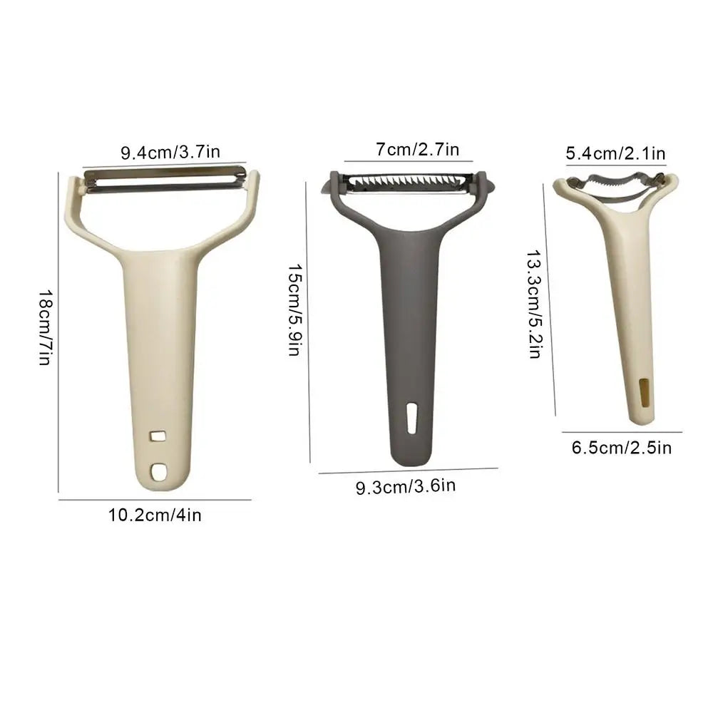 Stainless Steel Y-Peeler | Multifunctional Fruit & Vegetable Slicer