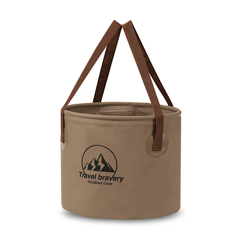 Foldable Waterproof Bucket – Portable Camping, Hiking & Fishing