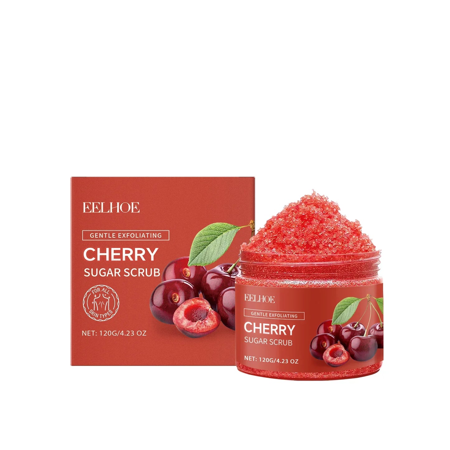EELHOE Natural Body Scrub – Exfoliate, Brighten & Moisturize 120g