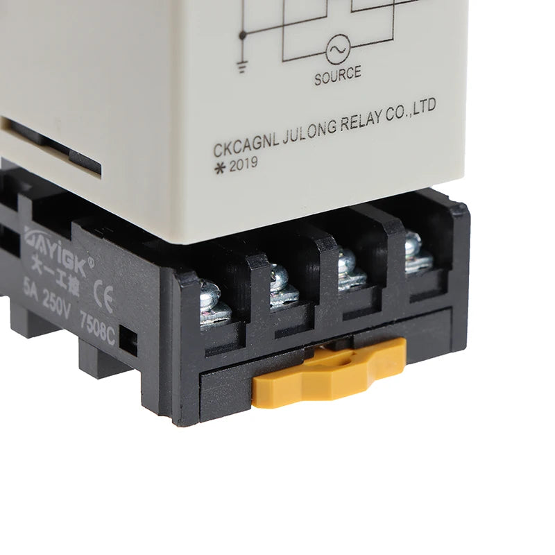 1PC C61F-GP AC220V Level Relay Floatless Level Switch Level Controller with Base Peaceful Pleasures Health and Wellness
