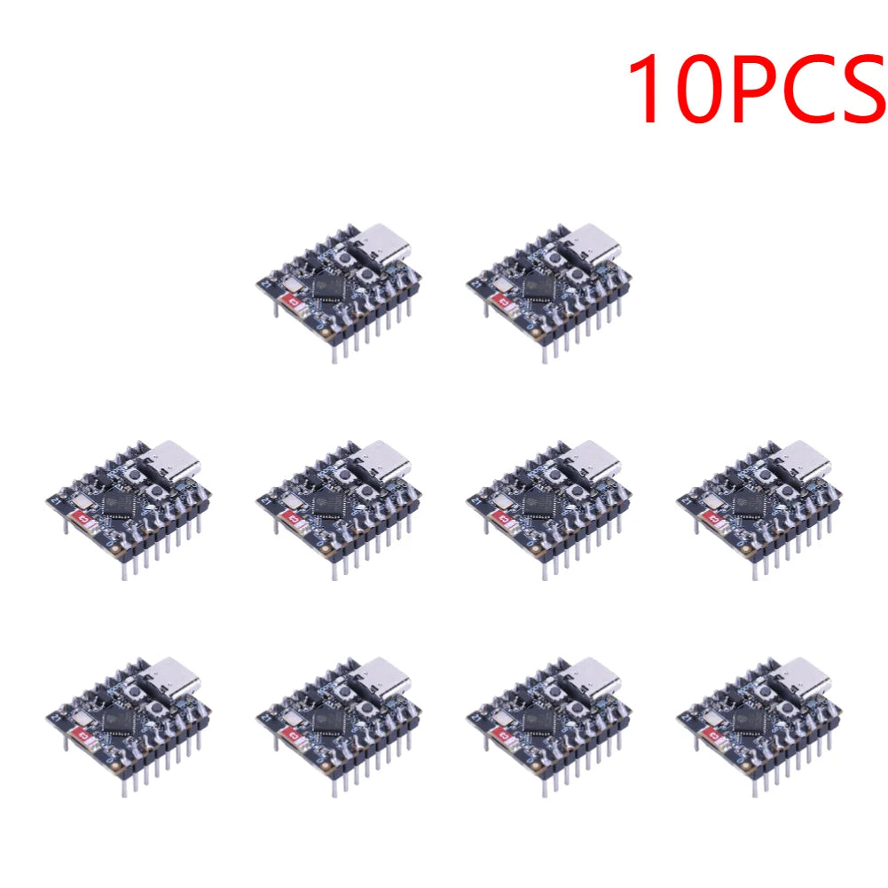 1-10PCS ESP32-C3 Development Board ESP32 C3 SuperMini WiFi Bluetooth-Compatible Board Development Board CORE Board for Arduino Peaceful Pleasures Health and Wellness Welded 10PCS