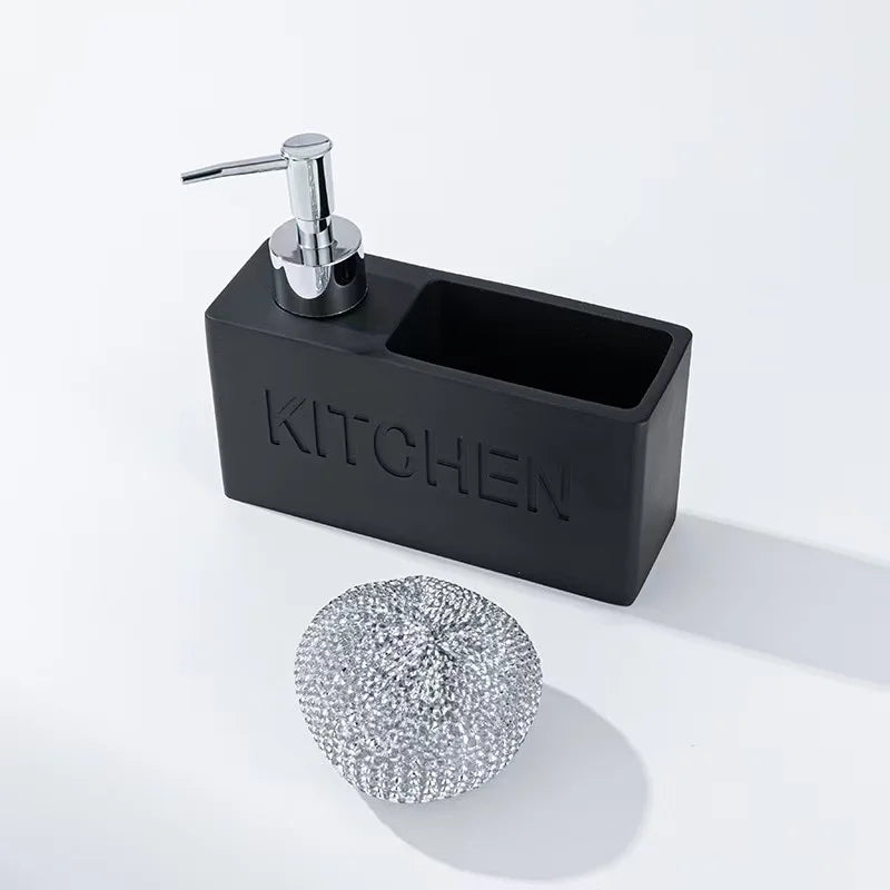 Multifunctional Soap Dispenser with Sponge Holder | Countertop