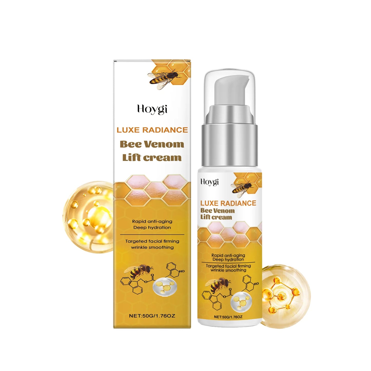 Bee Venom Face Cream Anti-Wrinkle Firming Moisturizer 50ml