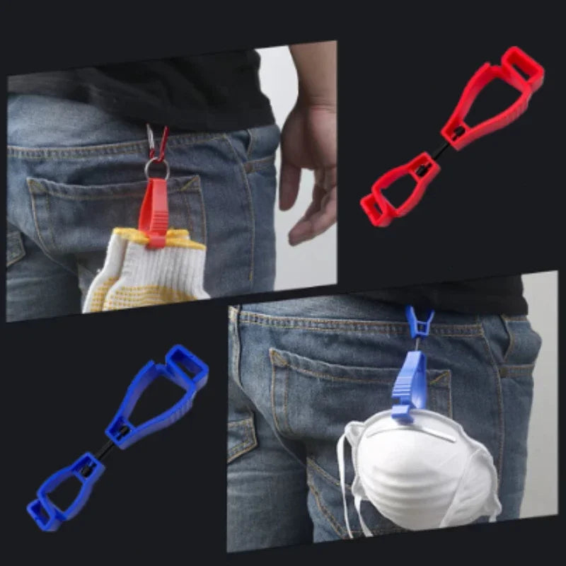 5-Pack Glove Clips Anti-Loss Gripper Belt Hook | Work & Outdoor Glove Clip Set Peaceful Pleasures Health and Wellness
