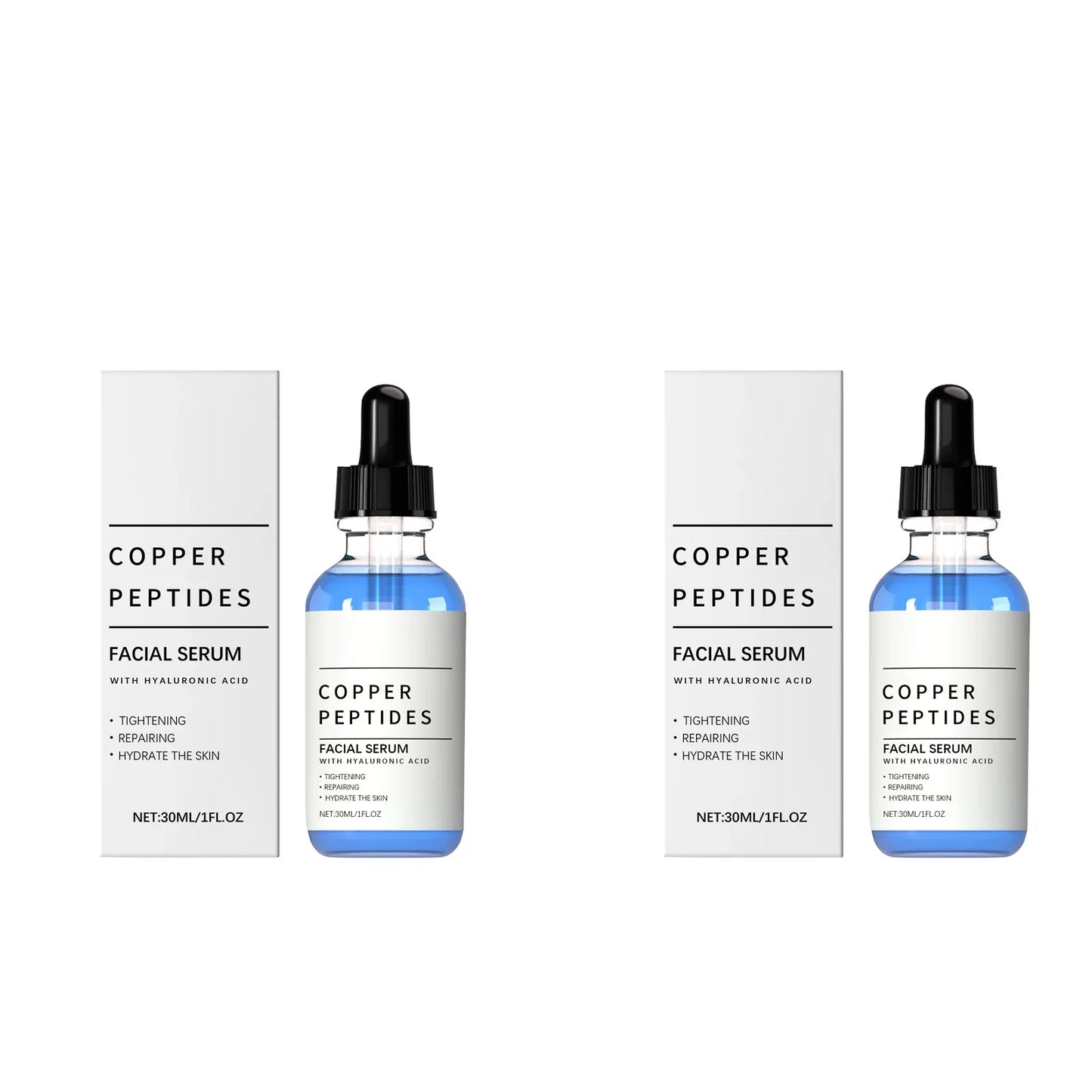 Copper Peptide & Hyaluronic Acid Face Serum 30ml