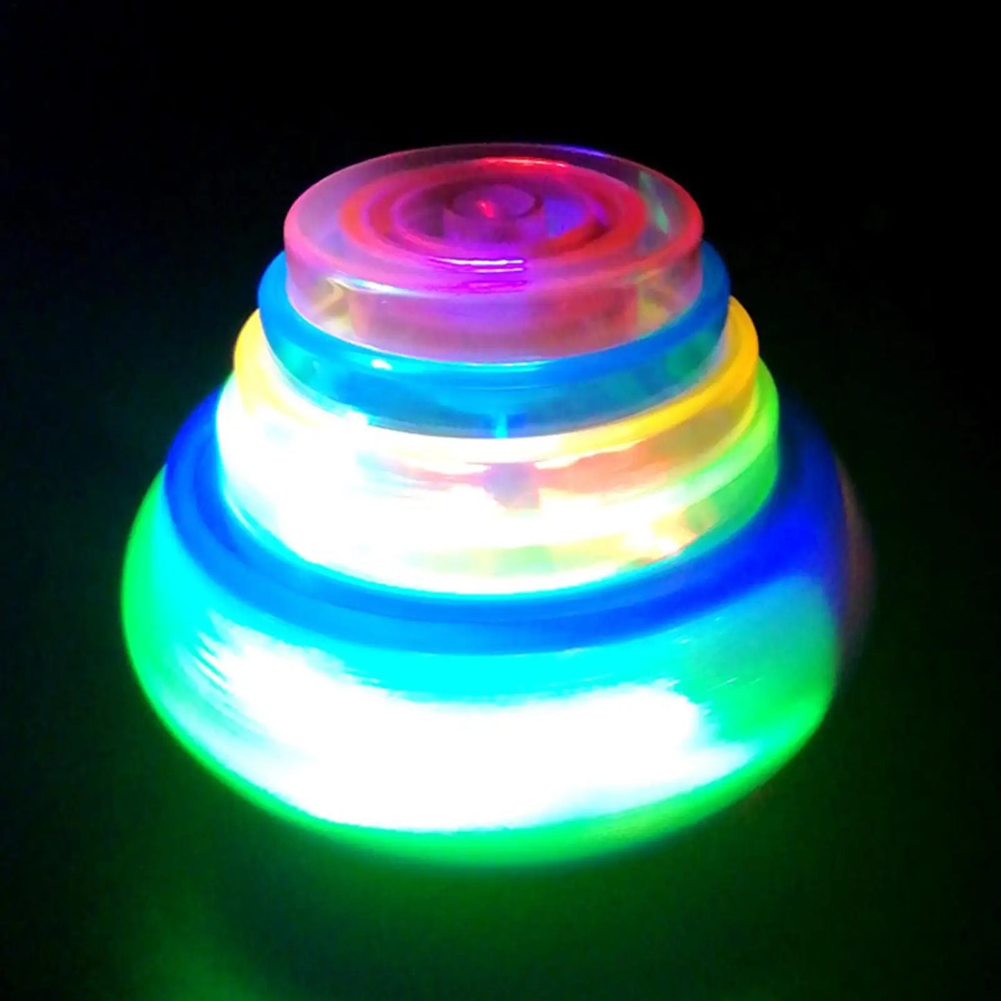 LED Music Spinnings Top Toy Flashing Lights & SoundsFun Gyroscope For Toddlers, Kids Party Favors, Birthday Gifts & Sensory Play Peaceful Pleasures Health and Wellness