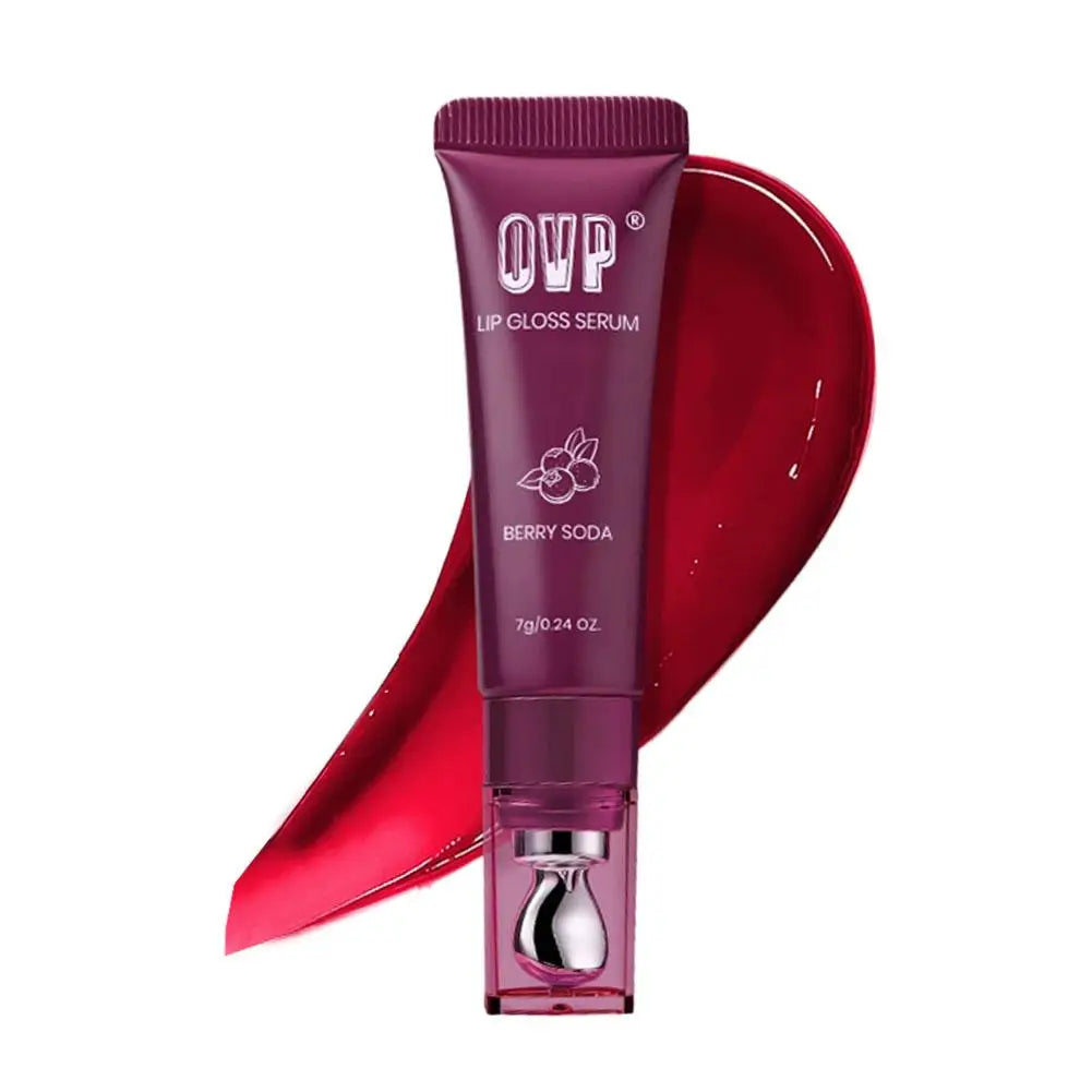 Fruit-Flavored Hydrating Lip Serum Gloss | 3-in-1 Tint & Glaze