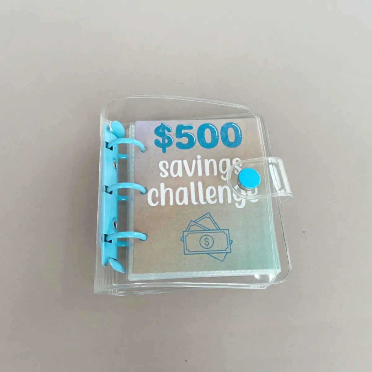 1000 Savings Challenge Binder with Cash Envelopes & Tracker