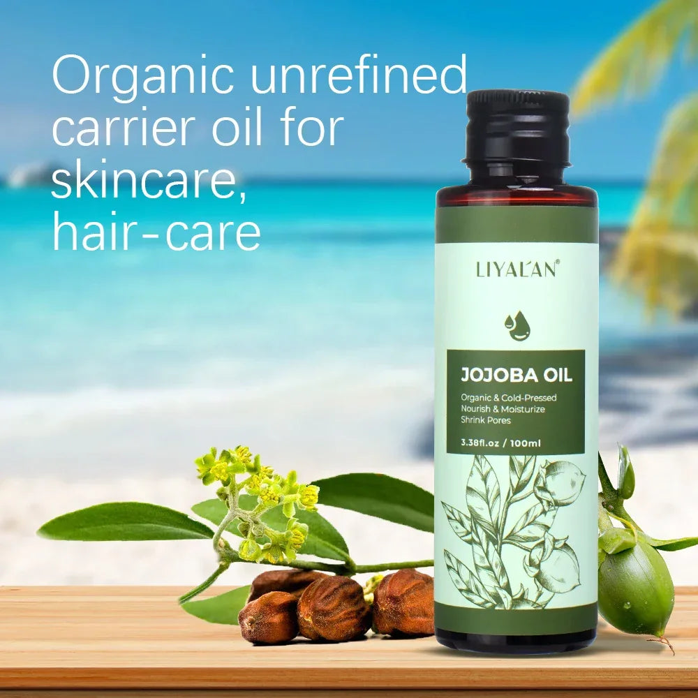 100ml Jojoba Oil – Natural Organic Carrier Oil Peaceful Pleasures Health and Wellness