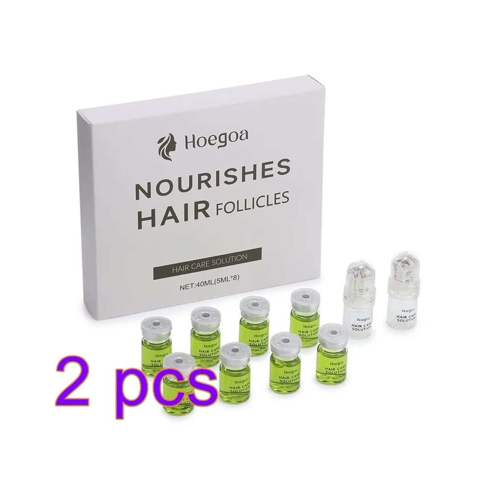 Hair Essential Care Serum Strengthen Roots Reducing Loss Prevent Baldness Nourish Scalp Hair Care Anti-Hair Loss Conditioner Peaceful Pleasures Health and Wellness 2 Sets