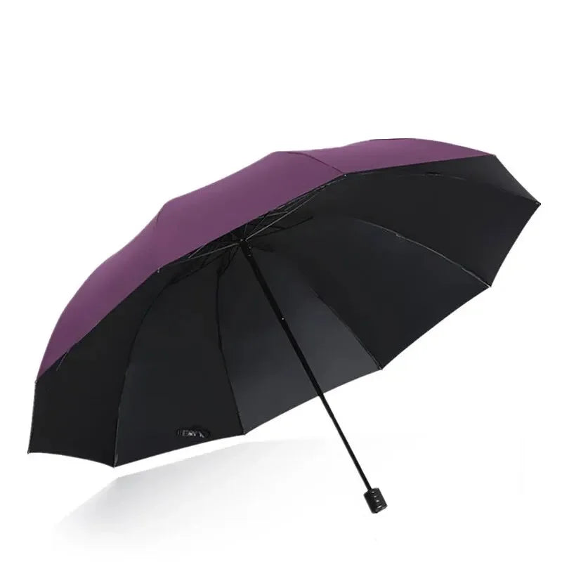 130cm Large Windproof Umbrella | 10-Bone Frame, UPF 40+