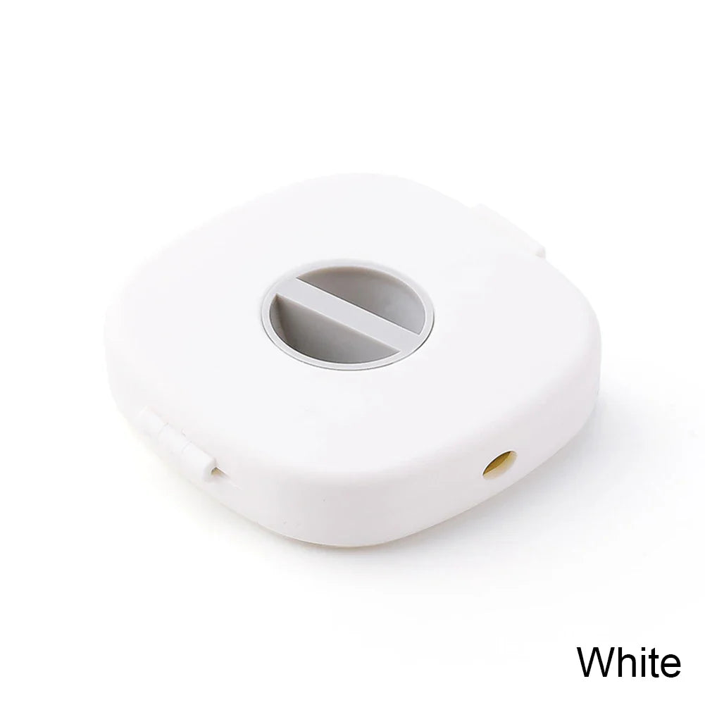 Mini Rotating Cable Winder Box | Portable Cord Organizer