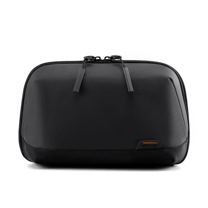 Travel Electronics Organizer Power Bank Pouch Electronics Gadgets Accessories Case for USB Cable Cords,Hard Drives Storage Bag Peaceful Pleasures Health and Wellness Black