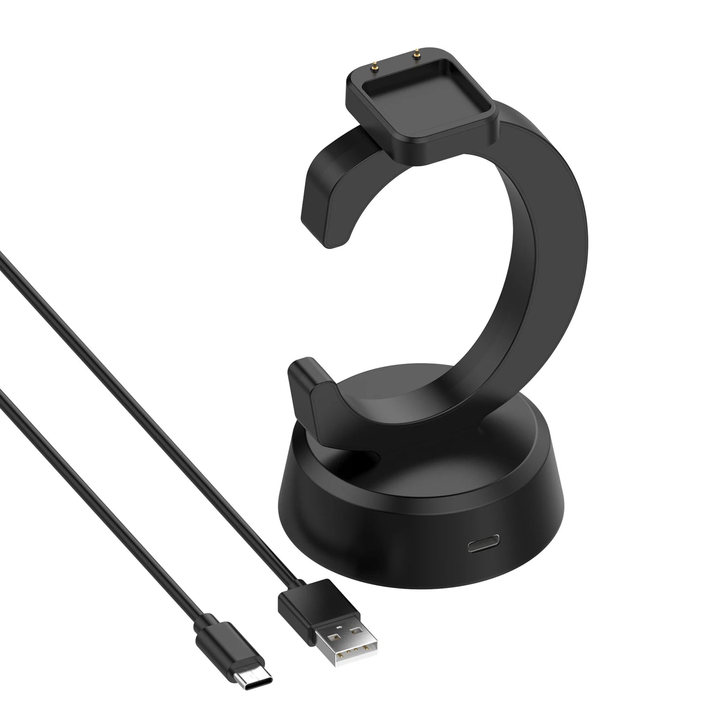 Charging Stand Dock for Honor GS5 Galaxy Fit3 Keep B5 Smartwatch Replacement Charger Stand with USB C Charge Cable Portable Peaceful Pleasures Health and Wellness