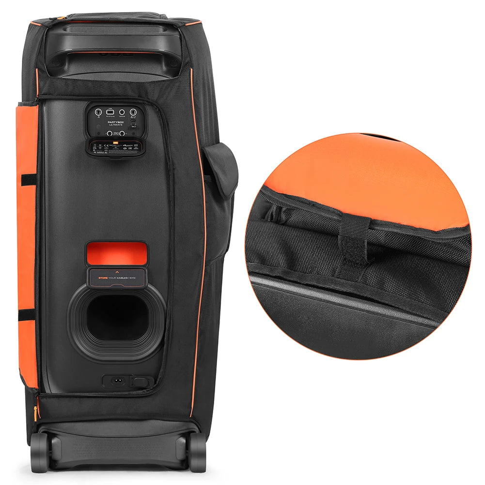 JBL Partybox Ultimate Dust Cover with Side Storage Pocket Speaker Accessories Peaceful Pleasures Health and Wellness