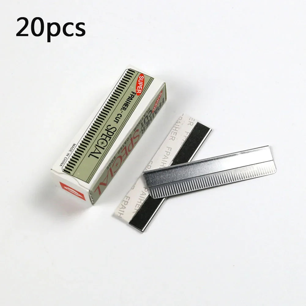 Microblading Eyebrow Razor Blades 50/100pcs – Stainless Steel