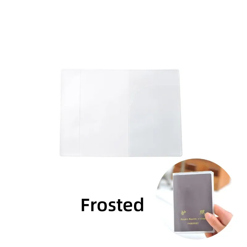 Waterproof PVC Passport Cover & Card Holder – 2/4 Pack
