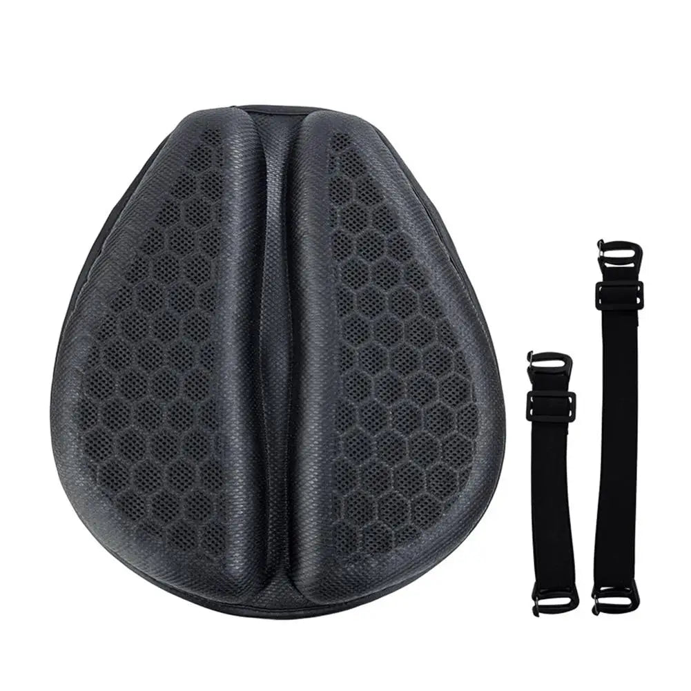 Universal Motorcycle Gel Seat Cushion – 3D Honeycomb Cooling Pad